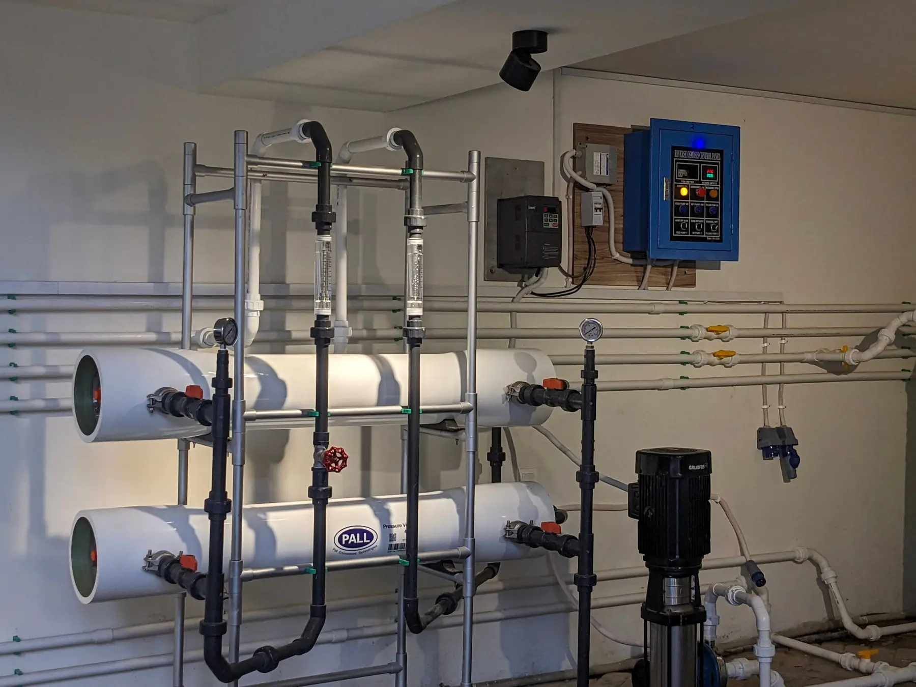 RO frame and control panel built by SaT PaK